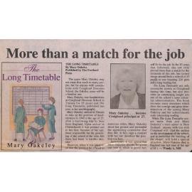 More than a match for the job