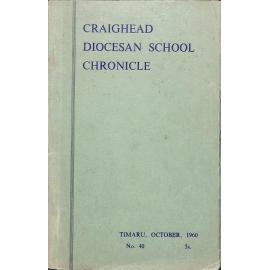 Craighead Diocesan School Chronicle no.40  1960