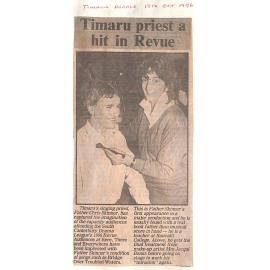 Timaru priest a hit in Revue