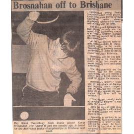 Brosnahan off to Brisbane