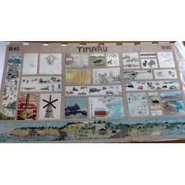 Aorangi Embroiderer's Guild 1990 Wall Hanging