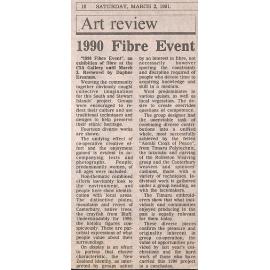 Art review: 1990 Fibre Event