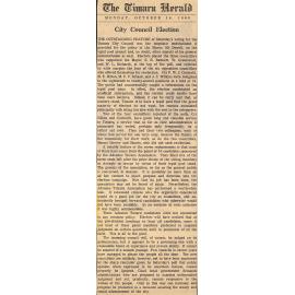 Editorial: City Council Election