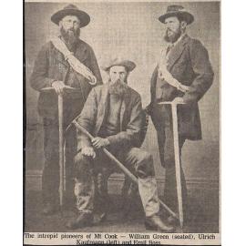 Mt Cook almost conquered 100 years ago today