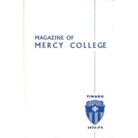 Magazine of Mercy College 1973-1974