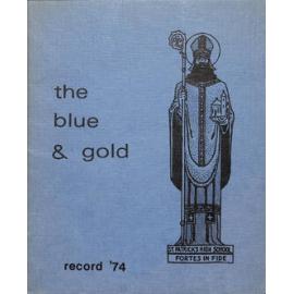The Blue and Gold: magazine of St Patrick's High School Timaru 1974
