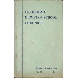 Craighead Diocesan School Chronicle no. 34 1954