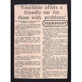  'Youthline offers a friendly ear for those with problems'