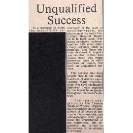 Unqualified success