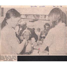 Disaster relief caravan for Red Cross centre