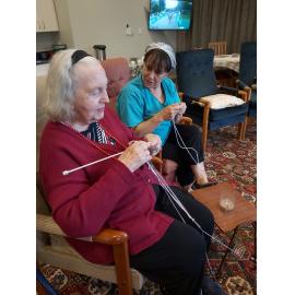 Wallingford Home knitters