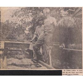 Father and son keep mill tradition alive