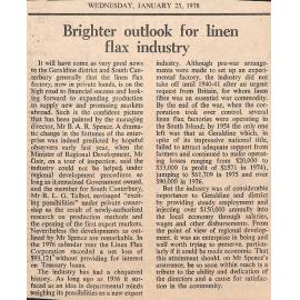 Editorial: Brighter outlook for linen flax industry