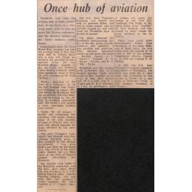 Once hub of aviation