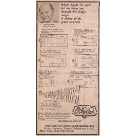 Anglo Caravan Centre advertisement