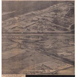 These two views of Washdyke show the extent of South Canterbury's industrial heartland