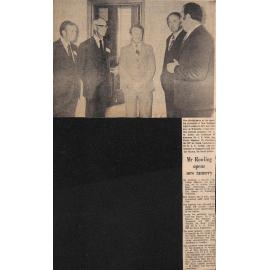 Mr Rowling opens new tannery