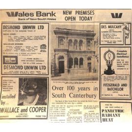 New Premises Open Today: Over 100 years in South Canterbury