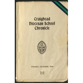 Craighead Diocesan School Chronicle no. 24 1944