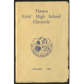 Timaru Girls' High School Chronicle 1964