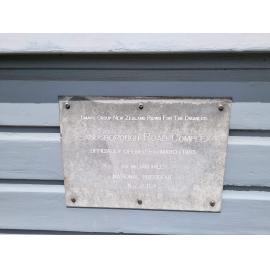 Riding for the Disabled plaque