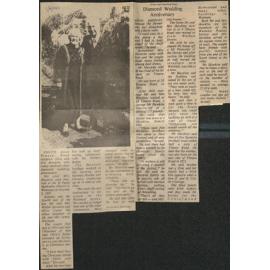 Diamond Wedding Anniversary