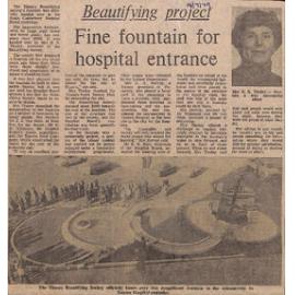 Beautifying project: Fine fountain