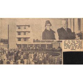 New Era In District Maternity Services: Minister of Health Opens Hospital Block