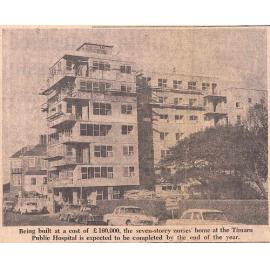 New Nurses' Home To Be Ready For Use by End of This Year