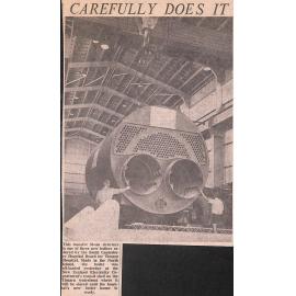 Carefully Does It: Hospital Boiler First Load Over Harbour Loop Road