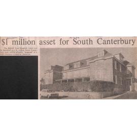 $1 million asset for South Canterbury