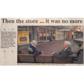 Then the store… it was no more