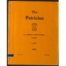 The Patrician: St Patrick's High School Timaru 1962