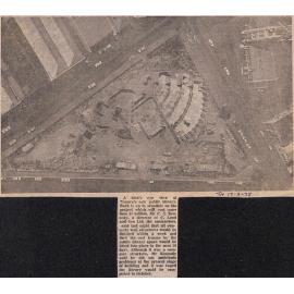 A bird's eye view of Timaru's new public library