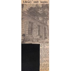 Library shift begins