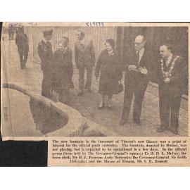 Governor-General declares $1m Library Open