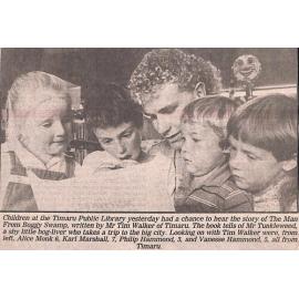 Children at the Timaru Public Library