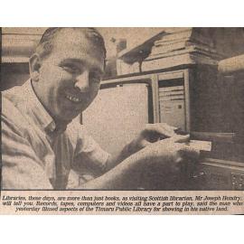 Libraries evolving, says UK expert