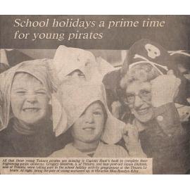 School  holidays a prime time for young pirates