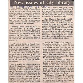 New issues at city library