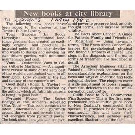 New books at city library