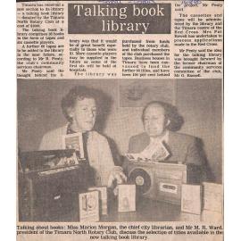 Talking book library