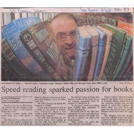 Speed reading sparked passion for books