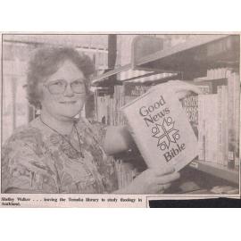 Librarian turns attention to Bible