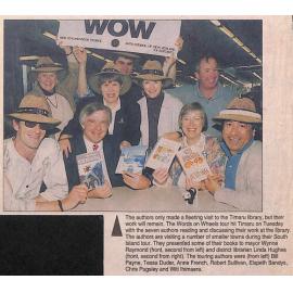 Words on Wheels tour hits Timaru