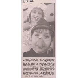 Dress-up competition at Timaru Children's Library