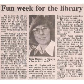 Fun week for the library