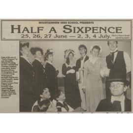 Mountainview High School presents: Half a Sixpence - Abundance of talent for high school's major production