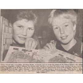 Winners in the Timaru Library's May holiday programme