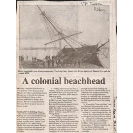 A colonial beachhead